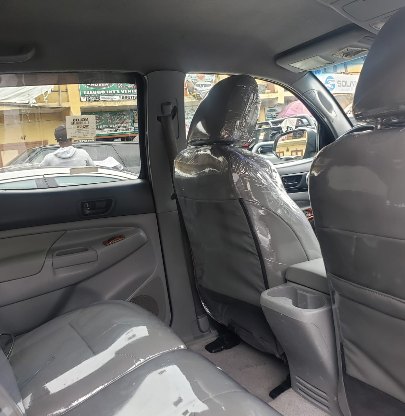 Toyota interior after full seat and trim refurbishment